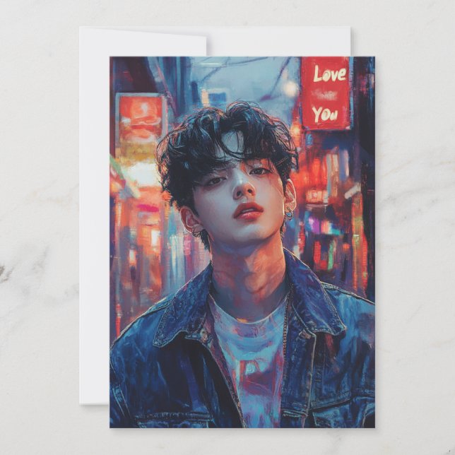 Carte de la Saint-Valentin KPop (Devant)