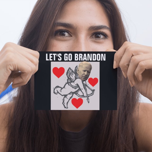 CARTE DE LA SAINT-VALENTIN LET'S GO BRANDON JOE BI (Créateur téléchargé)