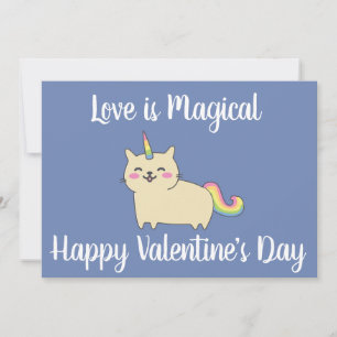 Carte de la Saint-Valentin Licorne Unikitty