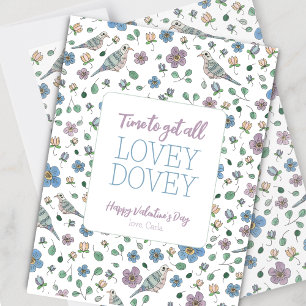 Carte de la Saint-Valentin Lovey Dovey