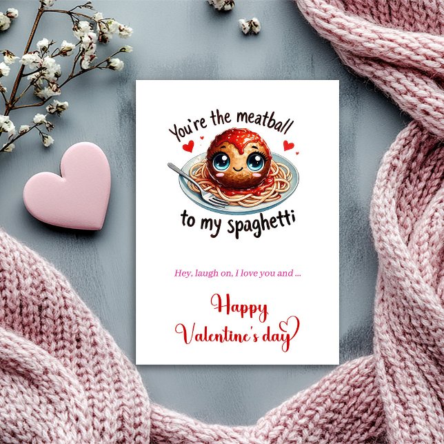 Carte de la Saint-Valentin Ludique Citation de Fru (Playful Valentine Card Funny Cartoon Fruit Quote)