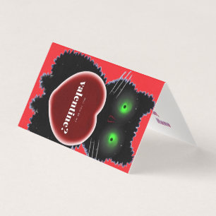 Carte de la Saint-Valentin Lumineuse de Chat du Vi