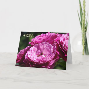 Carte de la Saint-Valentin Maman, tu étais ma PREM