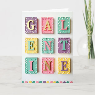 Carte de la Saint-Valentin mignonne