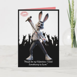 Carte de la Saint-Valentin mignonne Thème Somebunn