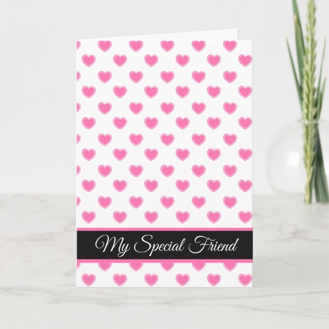 Carte de la Saint-Valentin - Mon ami spécial  (Devant)