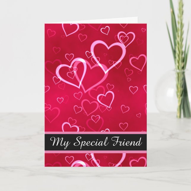 Carte de la Saint-Valentin - Mon ami spécial  (Devant)