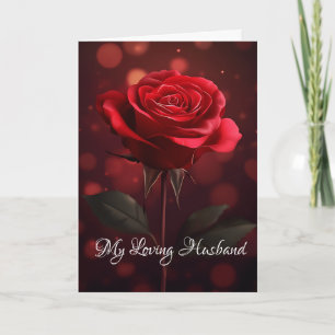 Carte de la Saint-Valentin-Mon mari aimant