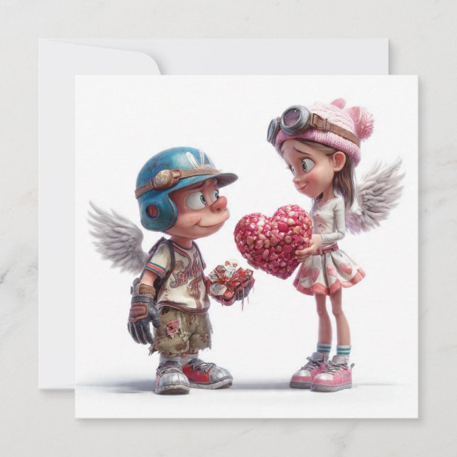 Carte de la Saint-Valentin par Roombirth 2 Pixlyne (Devant)
