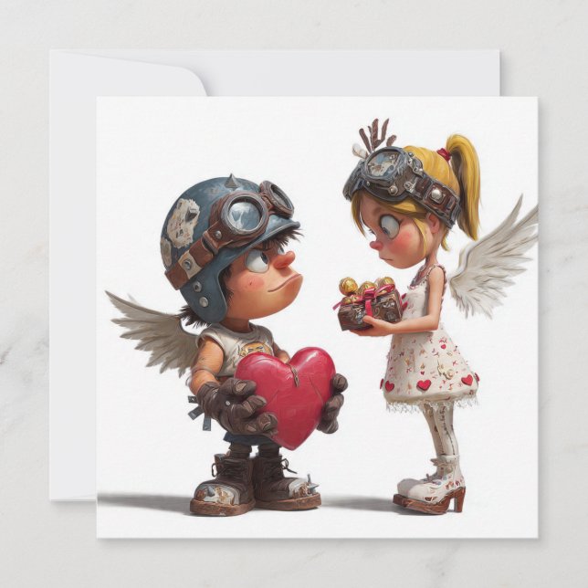 Carte de la Saint-Valentin par Roombirth 4 Pixlyne (Devant)