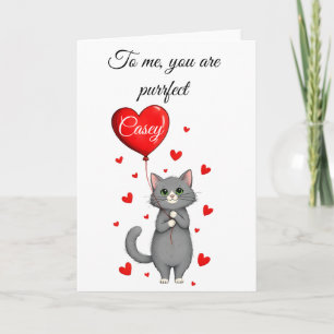 Carte de la Saint-Valentin personnalisée - Joli Ch