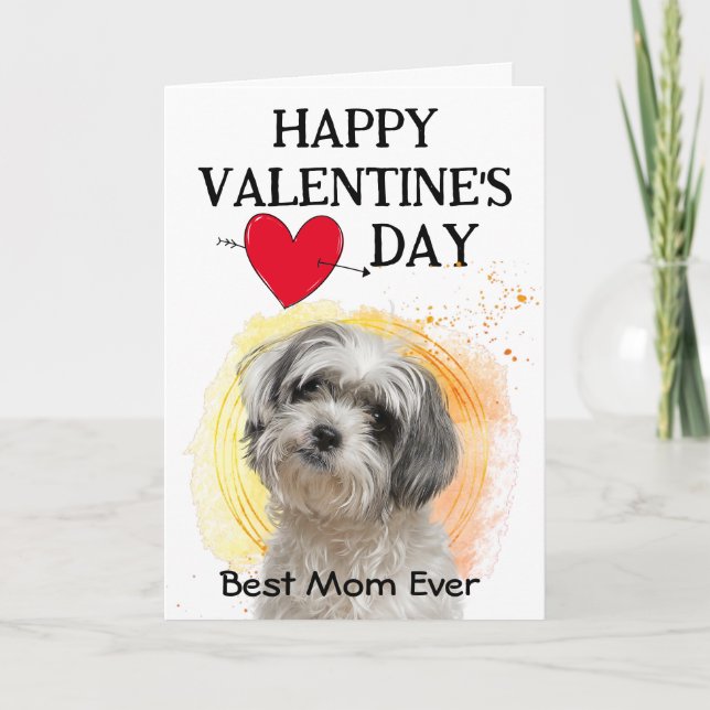 Carte de la Saint-Valentin personnalisée pour Shih (Devant)
