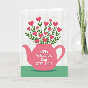 Carte de la Saint-Valentin pour belle-mère en form