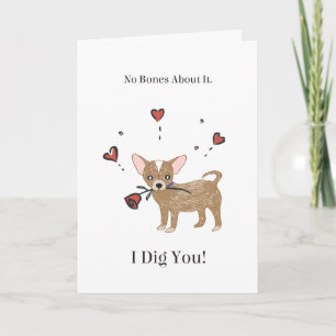 Carte de la Saint-Valentin pour Chihuahua
