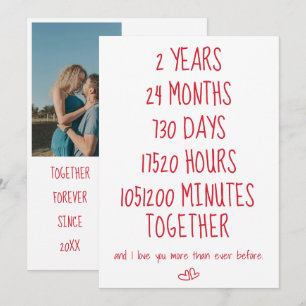 Carte de la Saint-Valentin pour couple marquant un