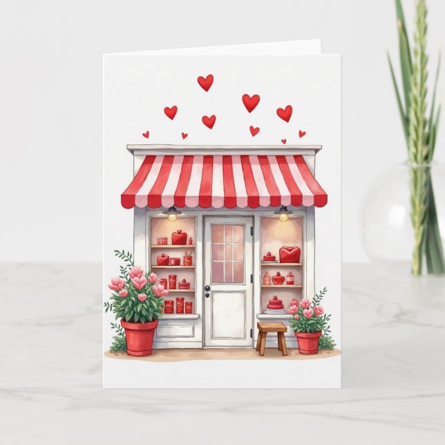Carte de la Saint-Valentin pour être chéri (Devant)