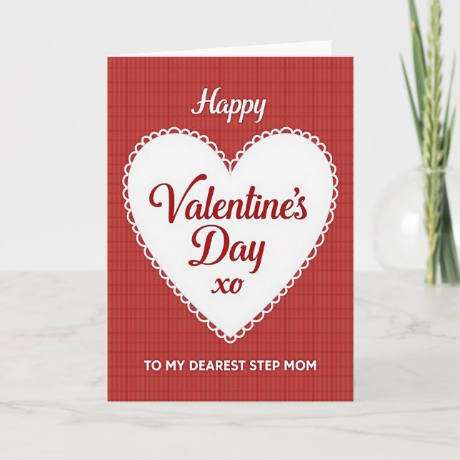 Carte de la Saint-Valentin pour la belle-mère la p (Devant)