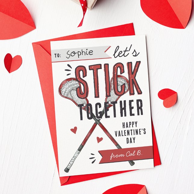 Carte de la Saint-Valentin pour la classe de cross (Créateur téléchargé)