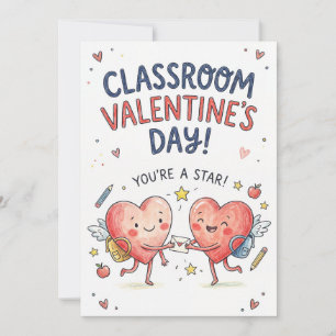 Carte de la Saint-Valentin pour la classe – Tu es