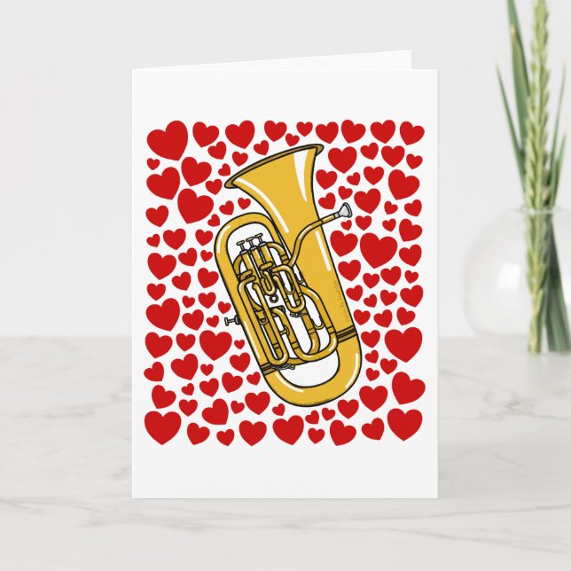 Carte de la Saint-Valentin pour l'anniversaire de  (Devant)