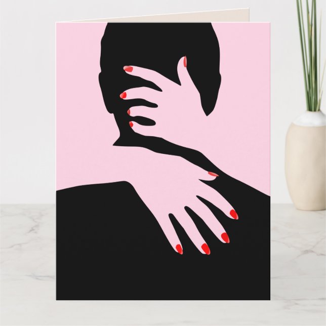 CARTE DE LA SAINT-VALENTIN POUR MARI JE T'AIME GRA (Devant)