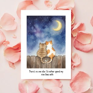 Carte de la Saint-Valentin pour mon amour avec un