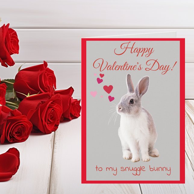 Carte de la Saint-Valentin pour mon Lapin Câlin (Créateur téléchargé)
