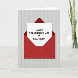 Carte de la Saint-Valentin pour petit-fils adoré