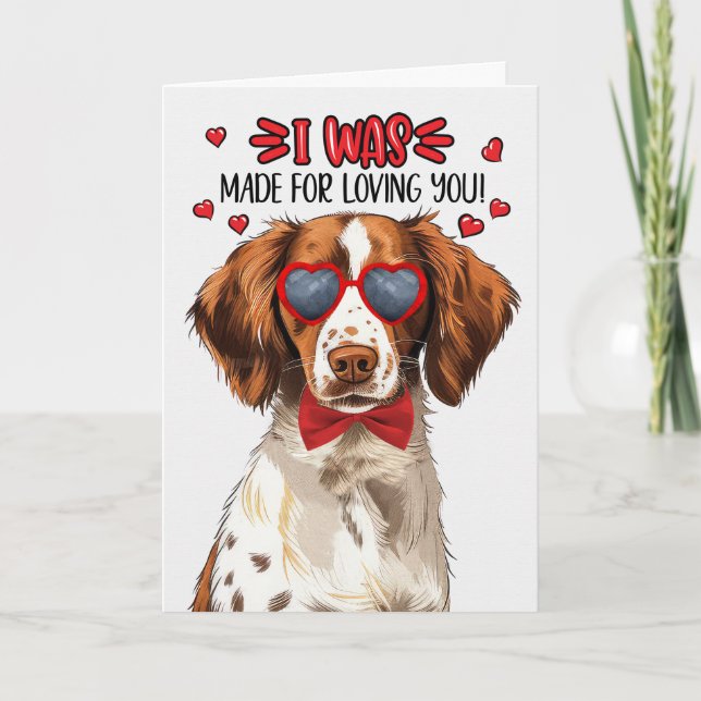 Carte de la Saint-Valentin pour toi, faite pour t' (Devant)
