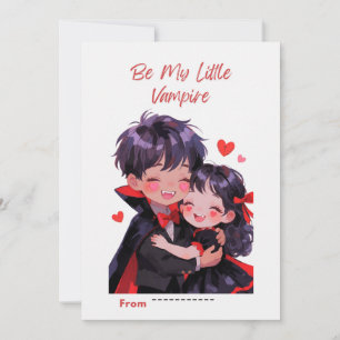 Carte de la Saint-Valentin pour un mignon petit co