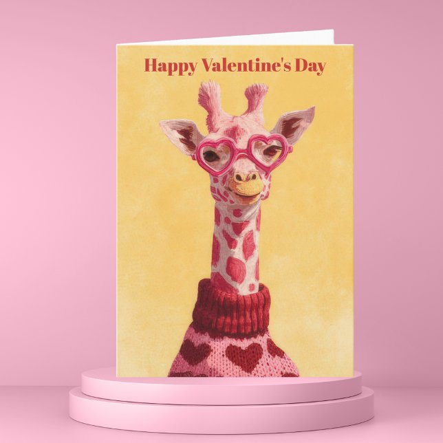 Carte de la Saint-Valentin pullover coeurs de gira (Créateur téléchargé)