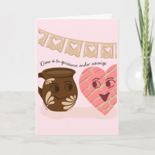Carte de la Saint-Valentin Quisiera Andar Conmigo
