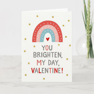 Carte de la Saint-Valentin Rainbow Bright