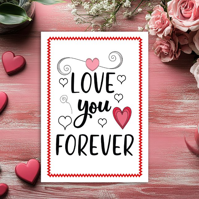 Carte de la Saint-Valentin romantique et drôle pou (Funny Romantic Valentine Card for Husband Sketch)