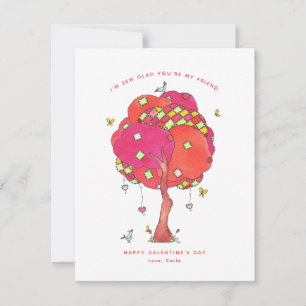 Carte de la Saint-Valentin "Sew Cute"