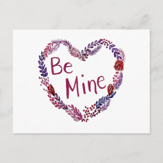 Carte de la Saint-Valentin Sois Mienne