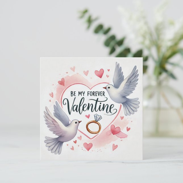 Carte de la Saint-Valentin - Sois Mon Éternel Amou (Debout devant)