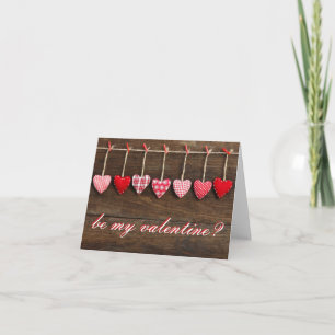 Carte de la Saint-Valentin - Soyez mon Valentin