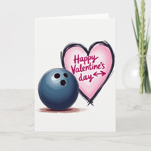 Carte de la Saint-Valentin sportive (Devant)