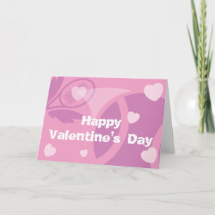 Carte de la Saint-Valentin Tennis