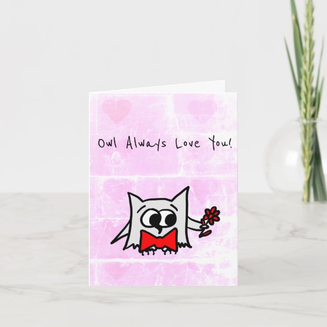 Carte de la Saint-Valentin Toujours Amour Grenouil (Devant)