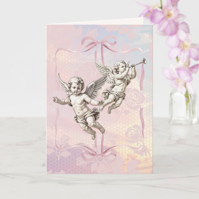 Carte de la Saint-Valentin Triomphe de Cupidon (Orchidée)