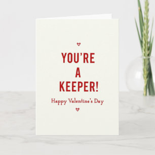 Carte de la Saint-Valentin Tu Es Un Trésor