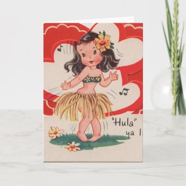 Carte de la Saint-Valentin vintage (Devant)