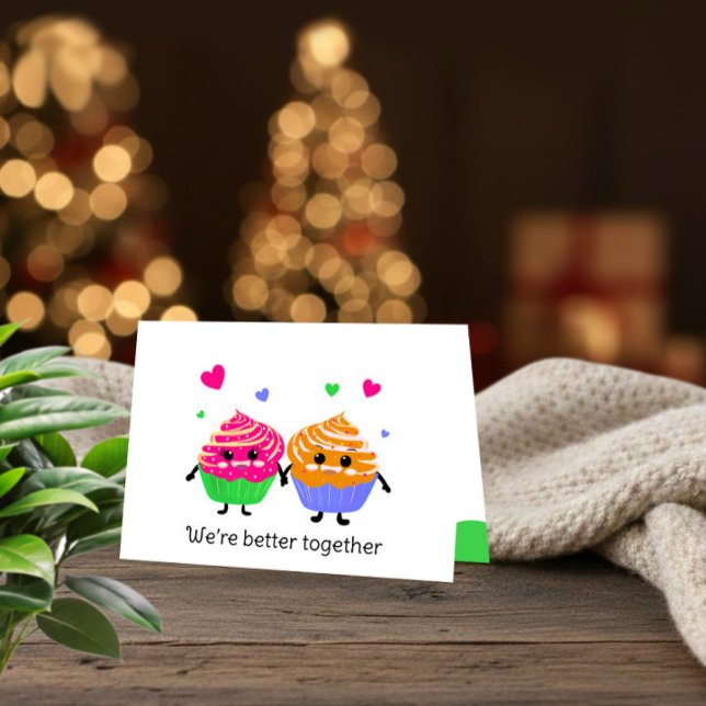 Carte de la Saint-Valentin We're Better Together (Créateur téléchargé)