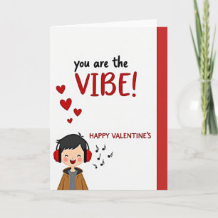 Carte de la Saint-Valentin You Are The Vibe