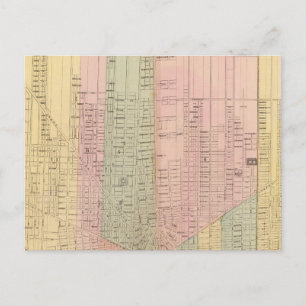 Carte de la ville de Detroit