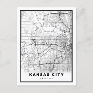 Carte de la ville de Kansas