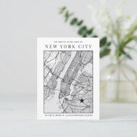 Carte de la ville de New York + Marquer un emplace