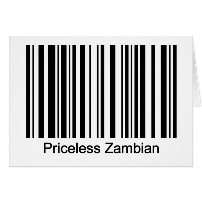 Carte de la Zambie (Devant horizontal)